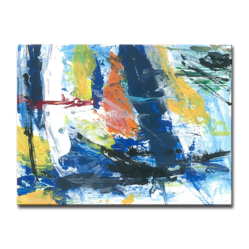 'Primary Abstract' Canvas Art Print
