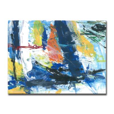 'Primary Abstract' Canvas Art Print
