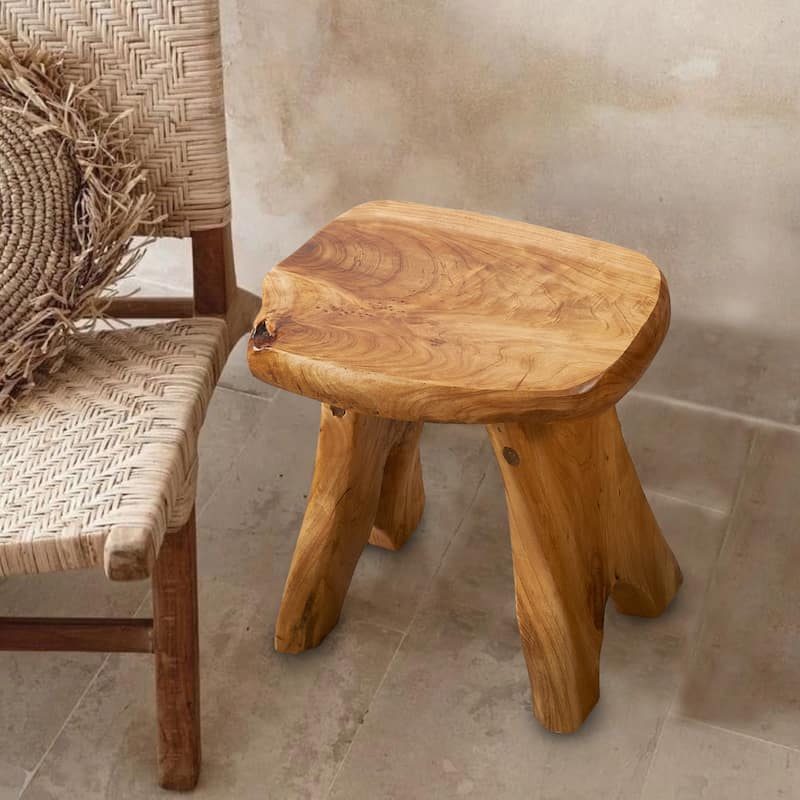 Greenage Cedar Roots Wood Bench