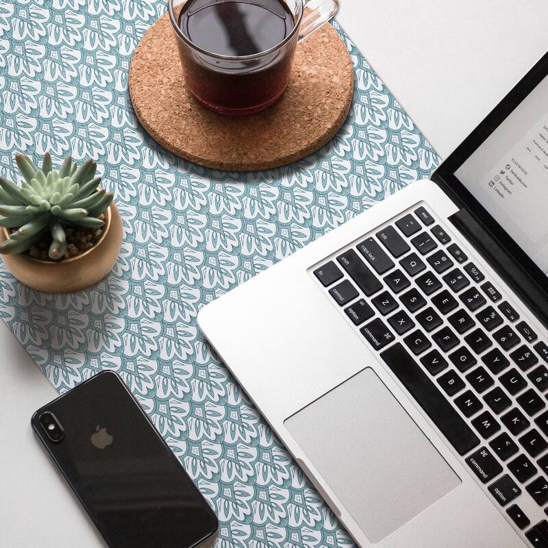 Ray Star Grey or Green Floral Shelf liner18x96 12×120In