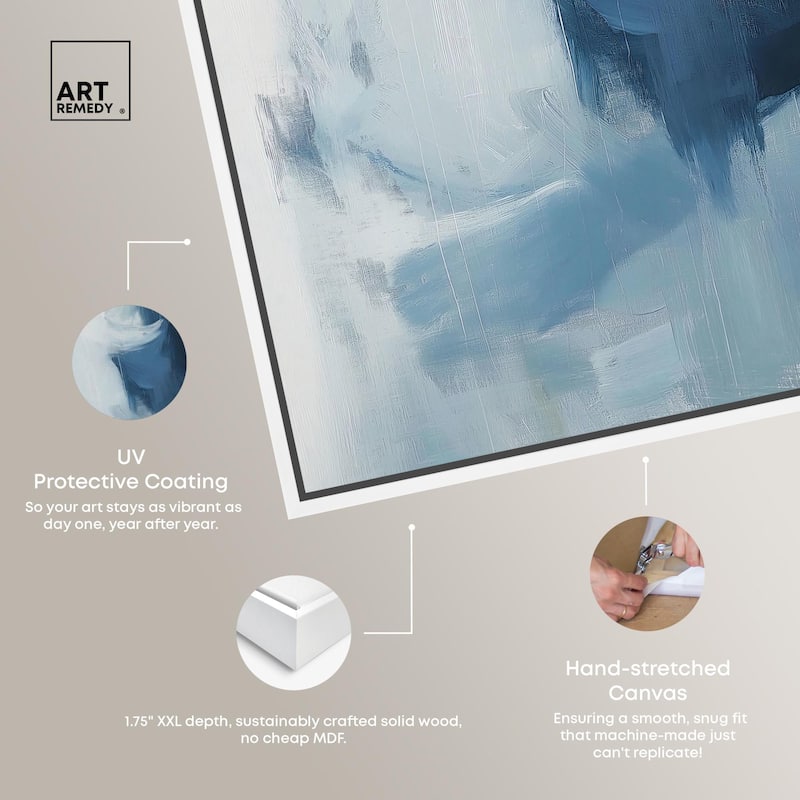 Glacial Reflections II Canvas by Art Remedy