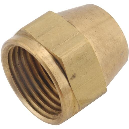 Anderson Metals 754042-05 Lead Free Flare Union 5//16/" Brass