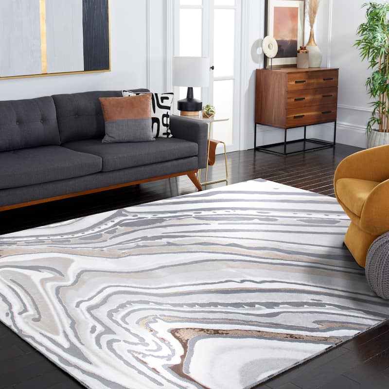 SAFAVIEH Craft Zdravka Modern Abstract Rug