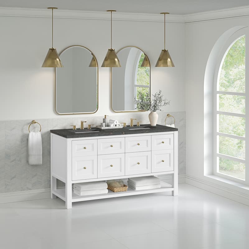 James Martin Vanities 330-V60D-FPBL Breckenridge 60" Free Standing