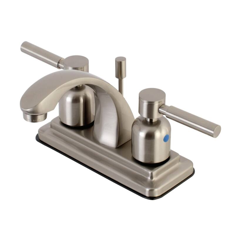 Kingston Brass Concord 1.2 GPM Centerset Bathroom Faucet with Pop-Up - Brushed Nickel