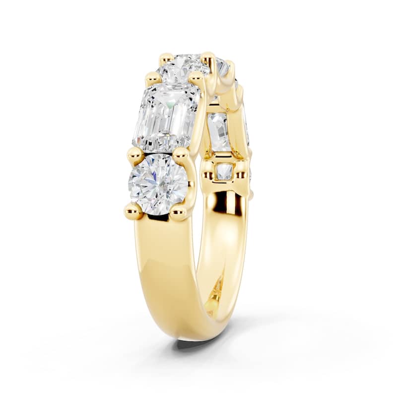 Auriya 14k Gold 3.00ctw Lab Grown Diamond Ring (E-F VS)