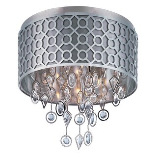 Era 2-Light Ceiling Lamp - Black