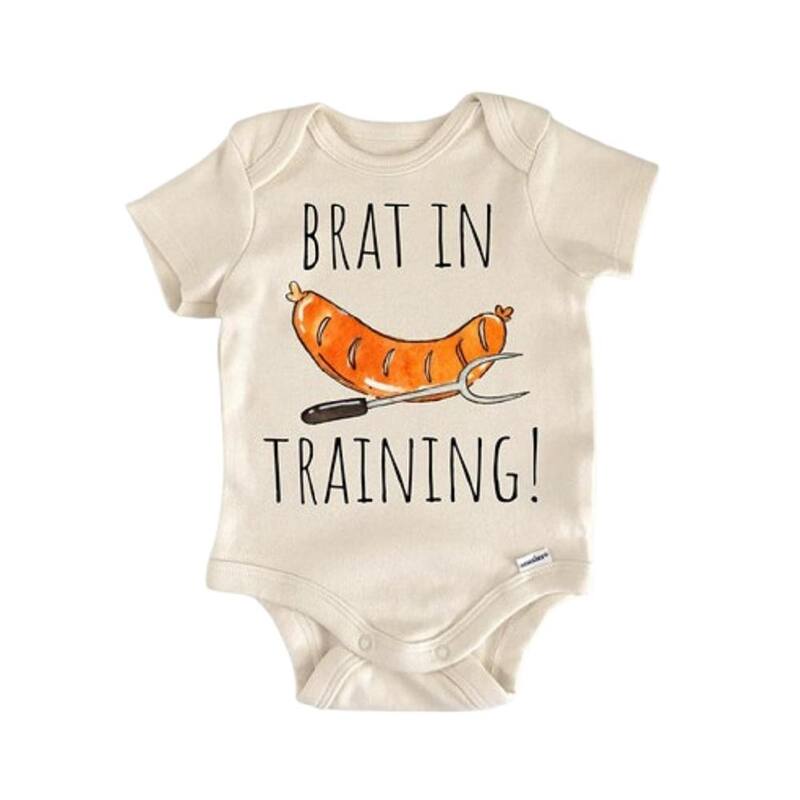 Oktoberfest German Fall - Baby Boy Girl Clothes Infant Bodysuit Funny Cute - White - 3-6M