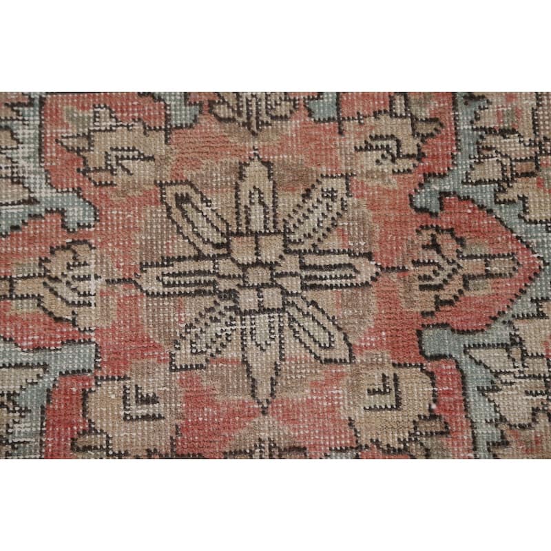 Hand-made Distressed Tabriz Persian Rug Wool - 9'11" x 13'4"