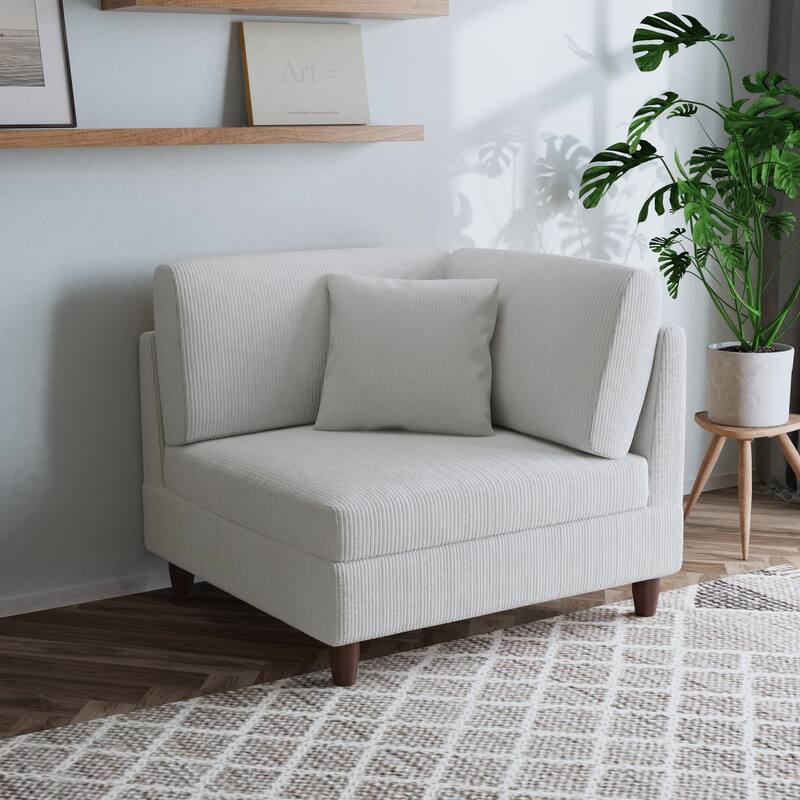 Free Combination Multi-Shaped Corduroy Sofa Modular