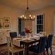 preview thumbnail 4 of 15, Acroma 6-light Farmhouse Rustic Round Wagon Wheel Chandelier with UL - 23''