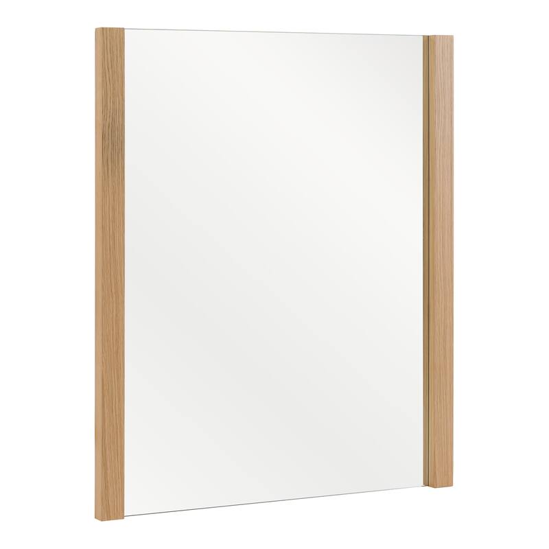 Nova Domus Jagger Modern Natural Oak Mirror - White/Oak