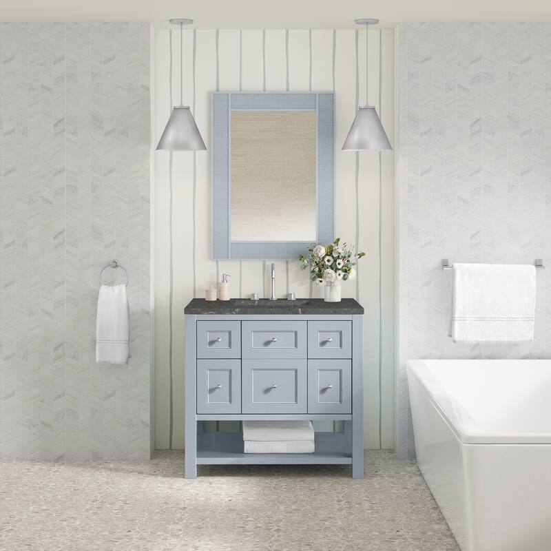 James Martin Vanities 330-V36-3PBL Breckenridge 36" Free Standing