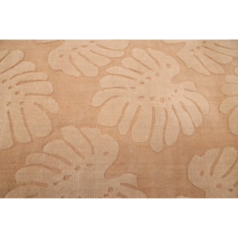 ECARPETGALLERY Hand Loomed Kashkuli Gabbeh Beige Wool Rug - 7'9 x 11'2