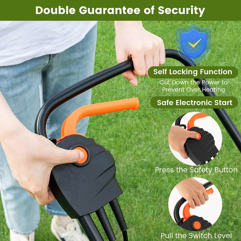 Costway Electric Corded Lawn Mower 10-AMP 13-Inch Walk-Behind - See Details