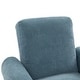 preview thumbnail 19 of 75, Christopher Knight Home - Thorne Chenille Swivel Recliner Rocker Chair with Adjustable Backrest