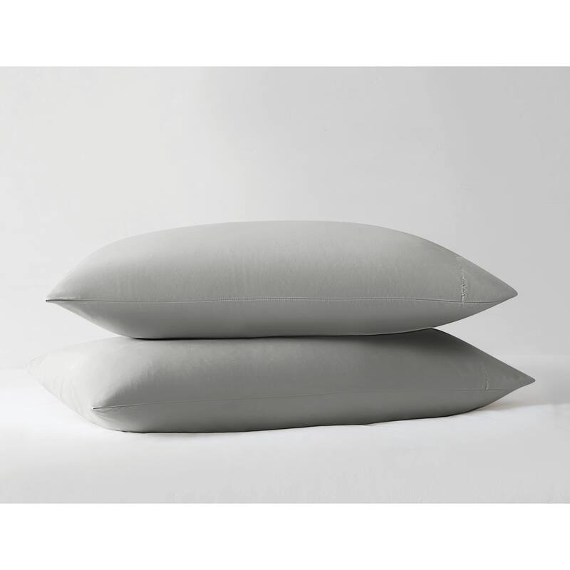 Truly Soft Green Recycled Pillowcase Pair