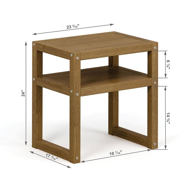 P'kolino Urban Wood Nightstand - Natural Oak