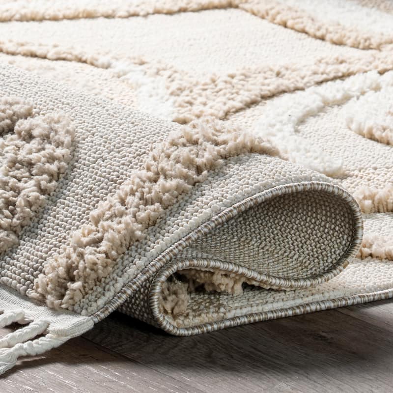 Nuloom Leena Intertwined Circles High/low Area Rug