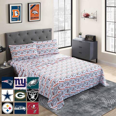 NFL Official Licensed 2021 Season Bed Sheet Set