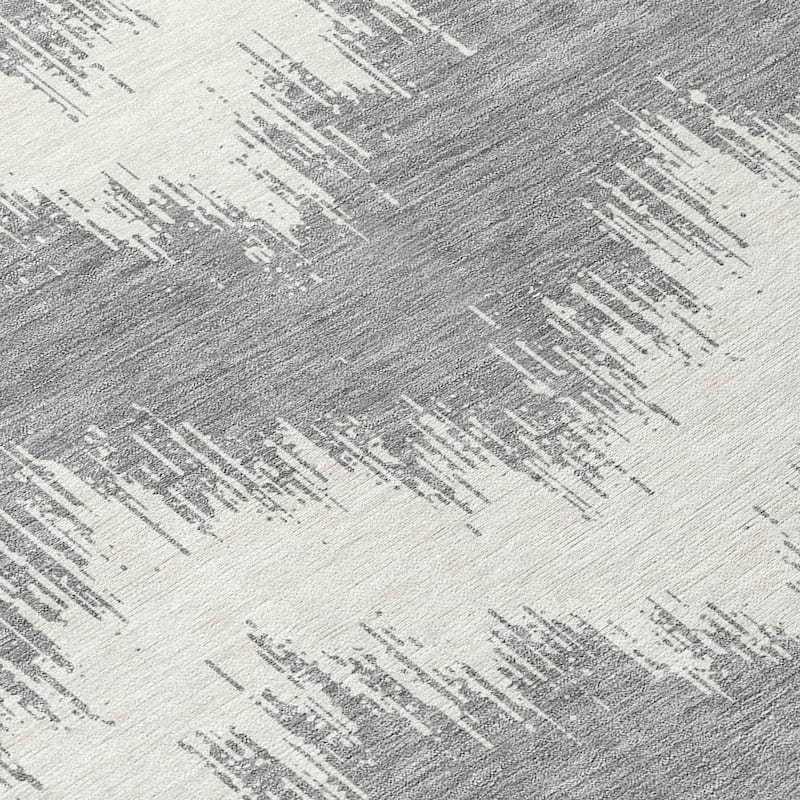 Machine Washable Indoor/ Outdoor Chantille Modern Chevron Rug