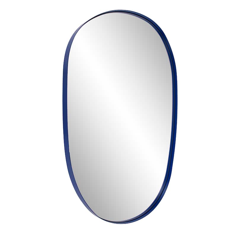 Allan Andrews Contemporary Asymmetrical Metal Framed Wall Mirror