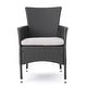 preview thumbnail 6 of 29, Cedros Wicker/ Acacia Wood Outdoor 5-piece Dining Set by Christopher Knight Home
