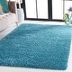 preview thumbnail 68 of 187, SAFAVIEH California Premium Shag Izat 2-inch Thick Area Rug 4' Square - Red - Square