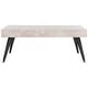 preview thumbnail 5 of 10, SAFAVIEH Cedric Modern Light Grey/ Black Coffee Table - 43.3" x 23.6" x 16.5"