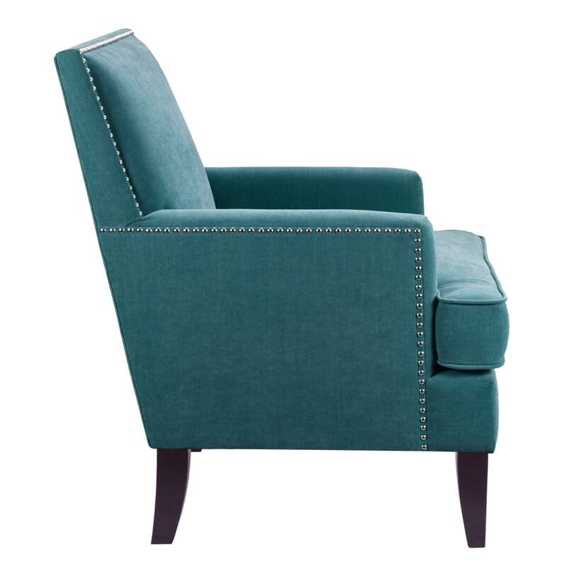 Modern Living Room Track Arm Club Chair
