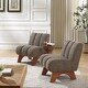 preview thumbnail 13 of 47, Art Leon Set of 2 Comfortable Armless Accent Chair Sectional