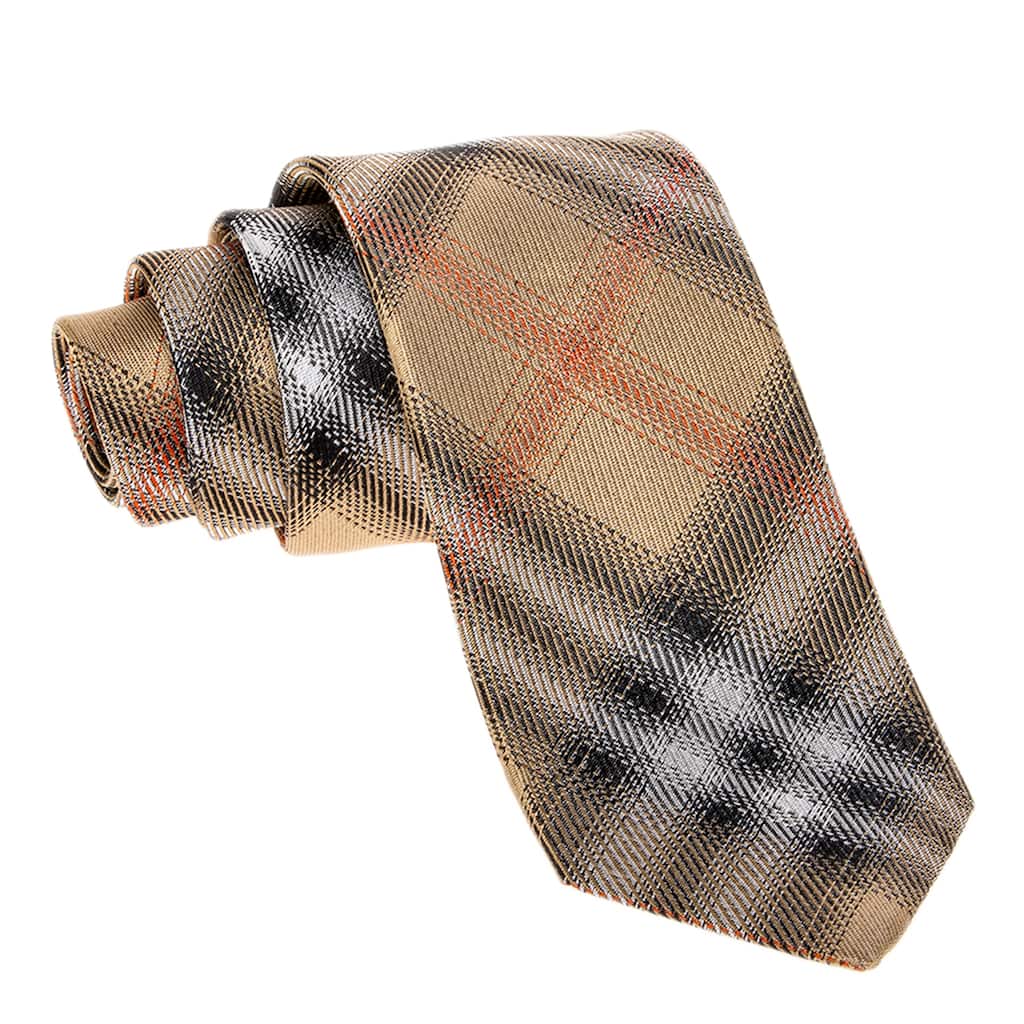 Burberry Check Silk Tie