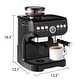 preview thumbnail 6 of 6, Espresso Machine Commercial Coffee Maker Automatic Garland Steam Milk Frothing Machine