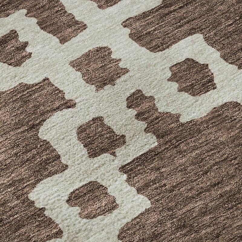 Premium Washable Super Soft Geo Trellis Mayfield Rug