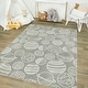 preview thumbnail 26 of 25, Taylor & Olive Kids Planets Area Rug 5'3" x 7' - Medium Grey - Rectangle