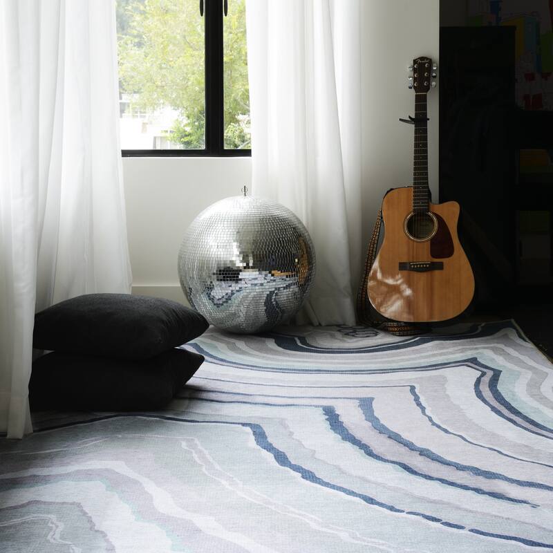 Novogratz by Momeni Delmar Agate Hand Tufted Wool Area Rug