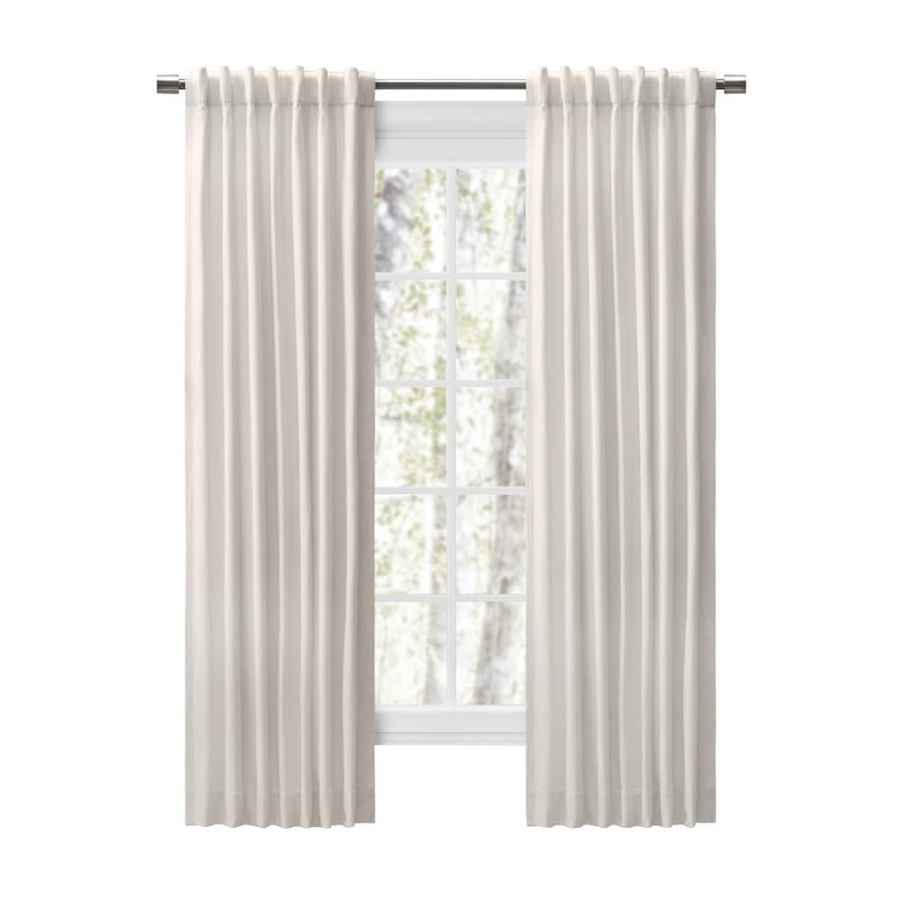 Chevron Recycled Cotton Rod Pocket W Back Tab Panel