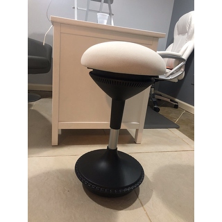 Shop Autonomous Ergostool Height Adjustable Active Sitting Office Chair Ergonomic Standing Desk Swivel Stool Overstock 14574075