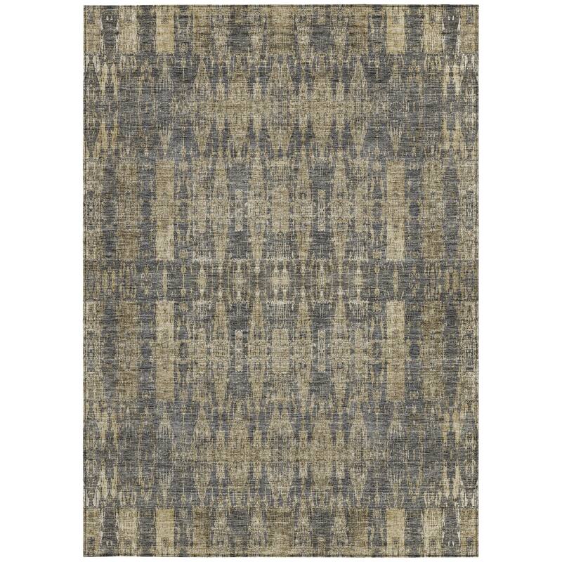 HomeRoots Moroccan Transitional Rectangle Outdoor Rug