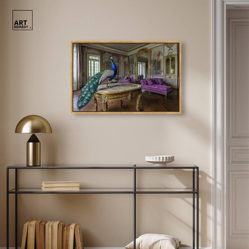 Royal Plumage Canvas by Art Remedy
