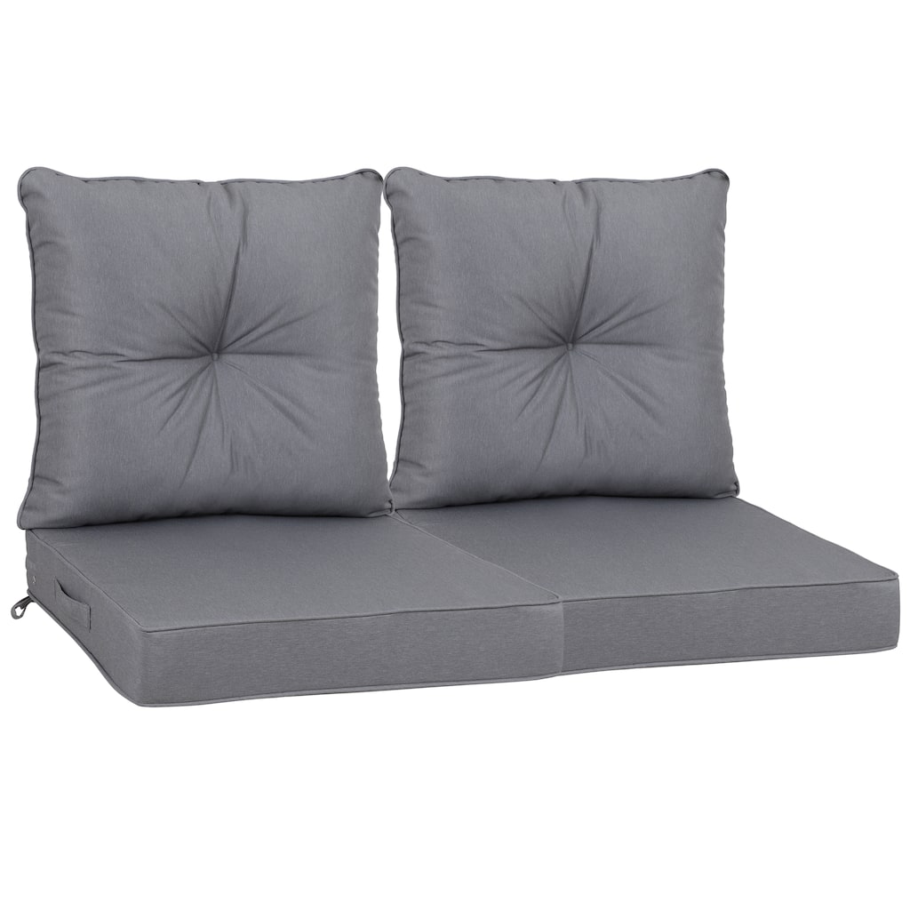 GDFStudio Arnhem 24"x24" Outdoor Deep Seat Cushions (set of 2) - 24" x 24"