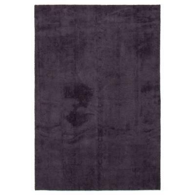 ECARPETGALLERY Hand-knotted Color Transition Black Wool Rug - 4'10 x 7'1