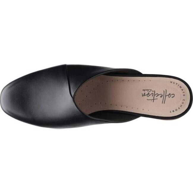 clarks juliet willow leather mules