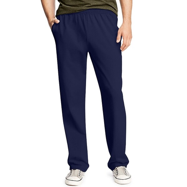 Hanes X-Temp® Men's Jersey Pocket Pant - Size - 2XL - Color - Navy