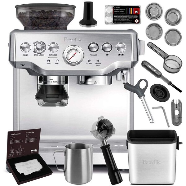 Breville Barista Express Steel Espresso 