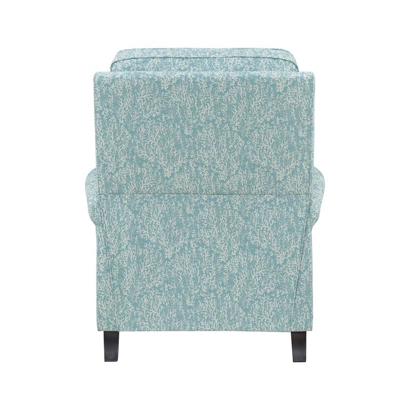 ProLounger Sky Blue Push-back Recliner Chair