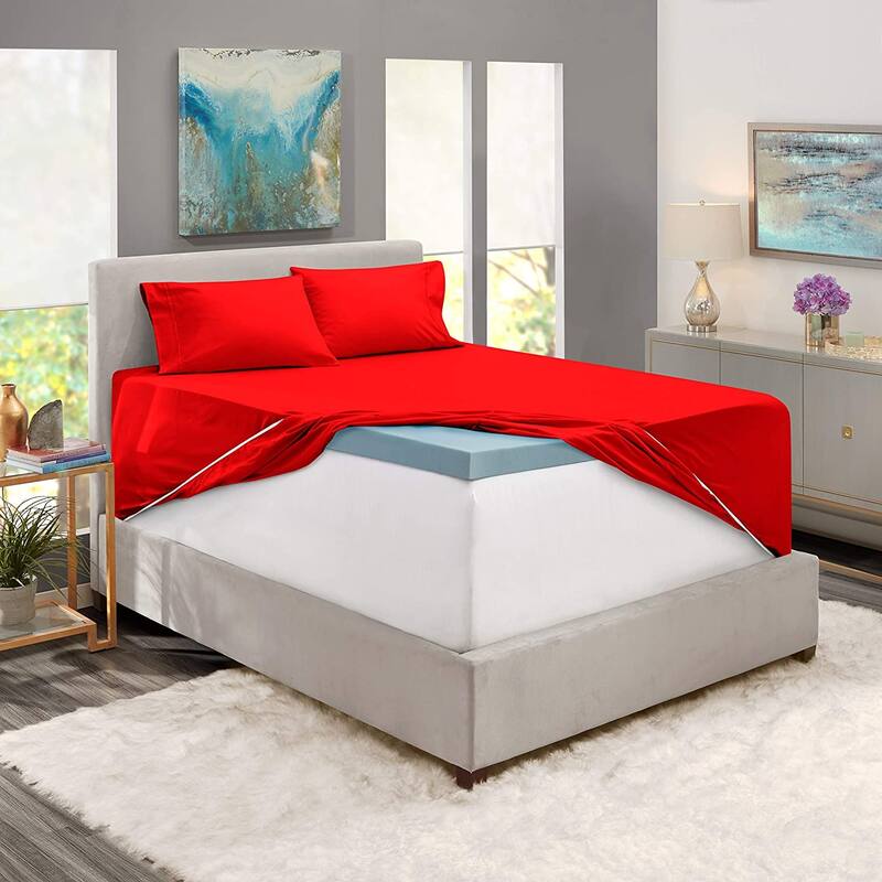 Empyrean Bedding 18"-24" Extra Deep Pocket Sheets Set - Ultra Soft Luxury Bed Sheet Set