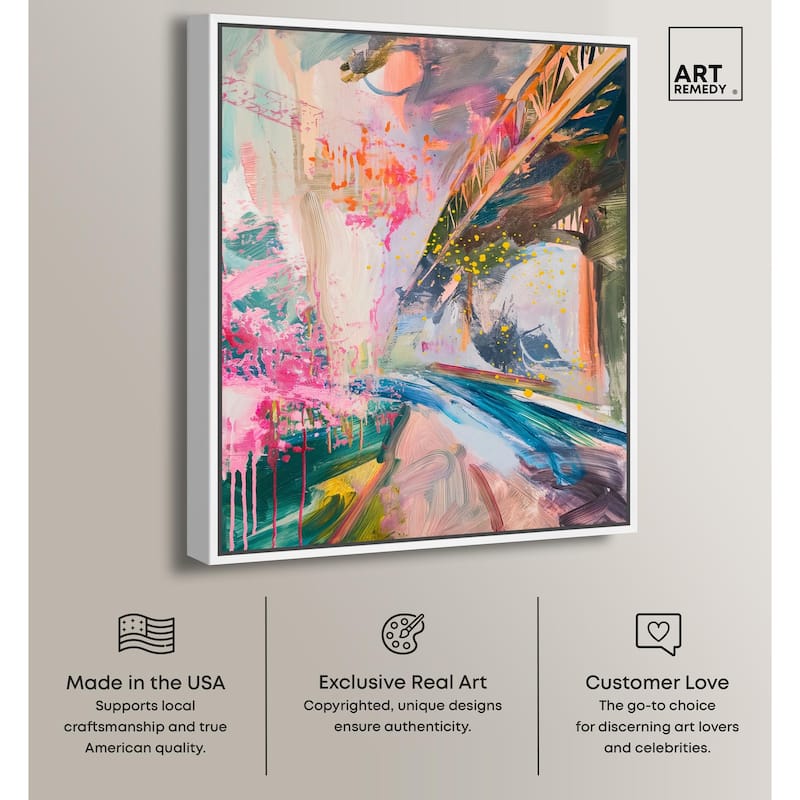 Serenade of Light Canvas by Art Remedy