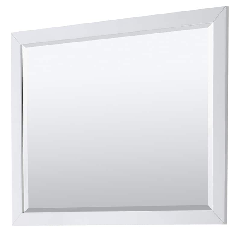 Strada 48-Inch Single Vanity Cabinet, 46-Inch Mirror