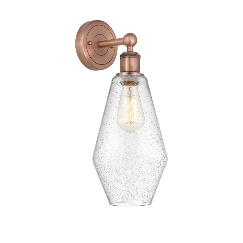 Innovations Lighting 616-1W-17-7 Cindyrella Sconce Cindyrella 17" Tall